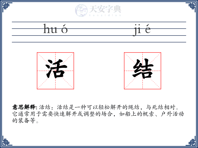 活结