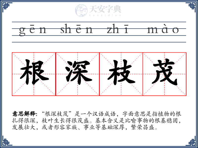根深枝茂