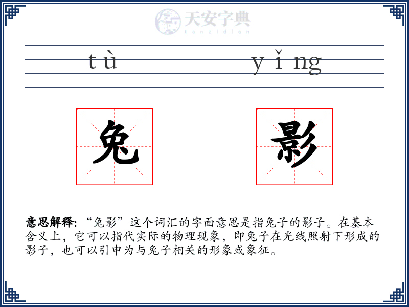 兔影