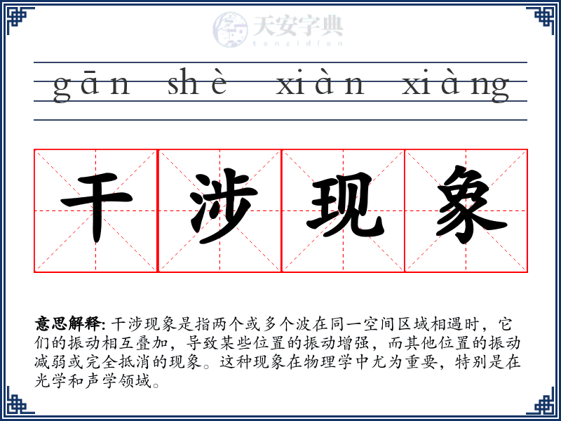 干涉现象