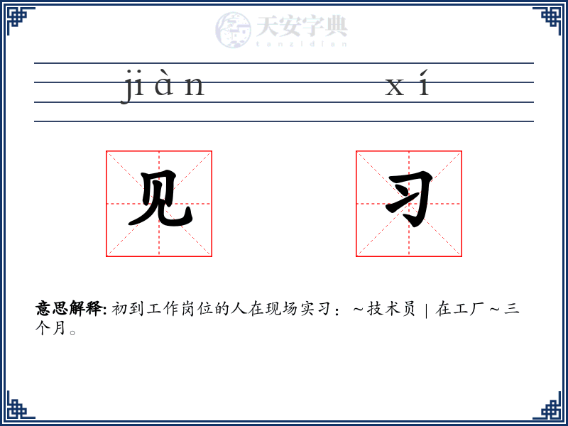 见习