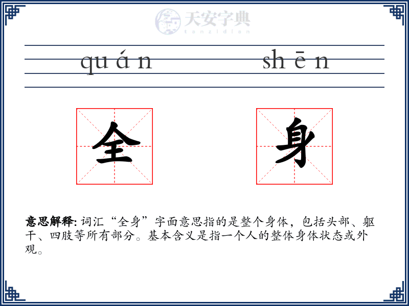 全身