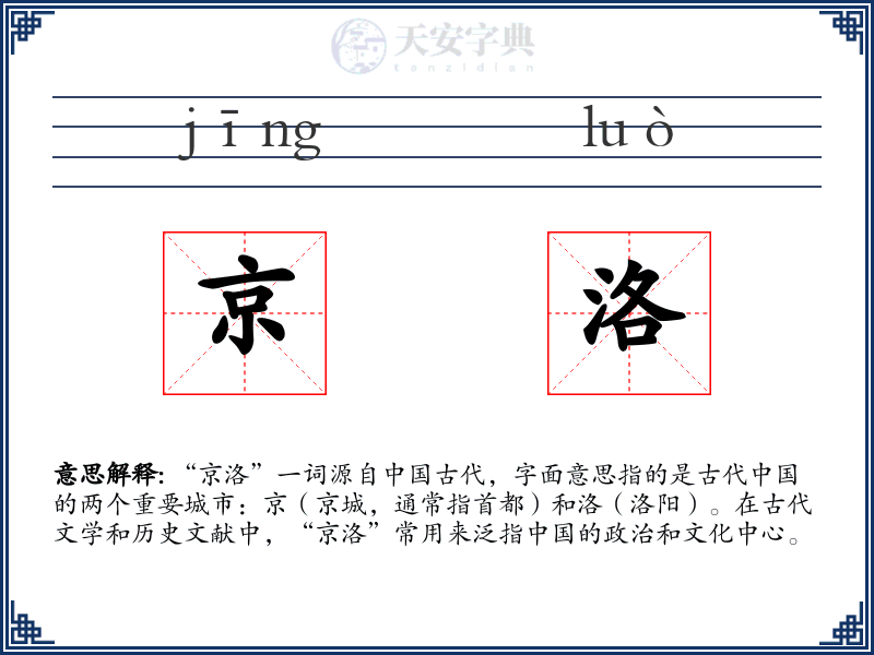 京洛