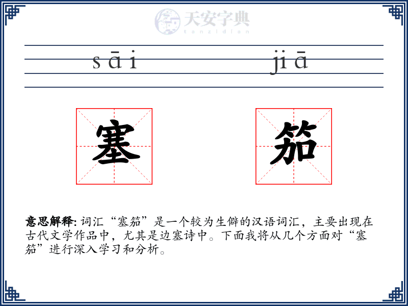 塞笳