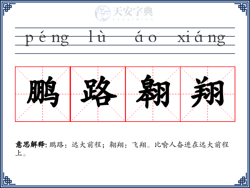 鹏路翱翔