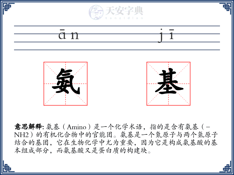 氨基