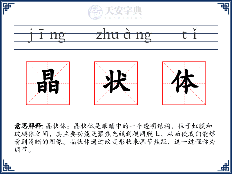 晶状体