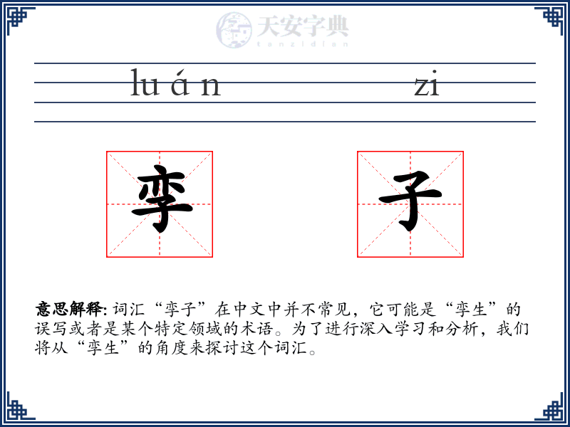 孪子