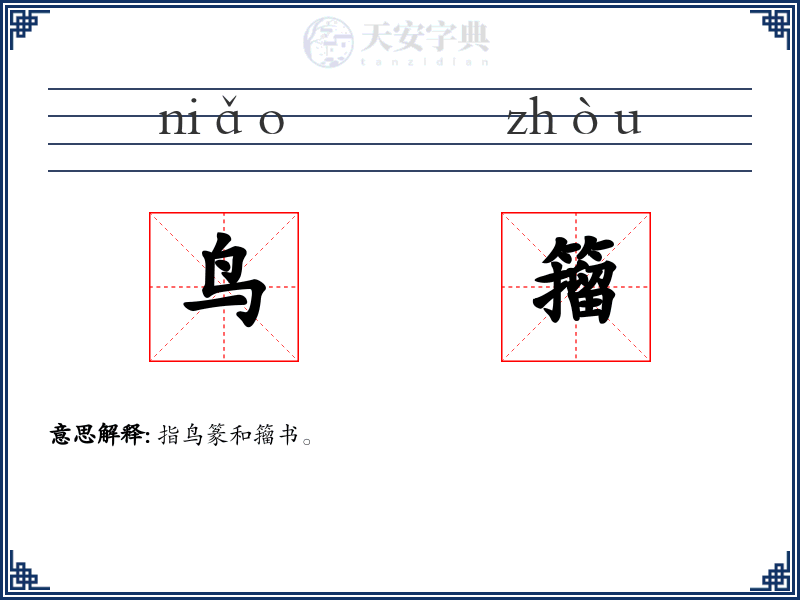 鸟籀