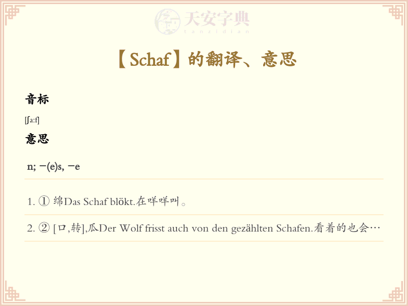 Schaf