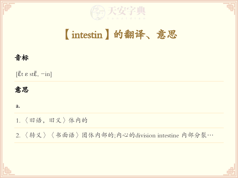 intestin