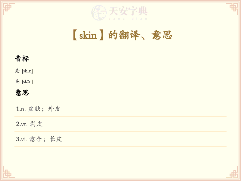skin