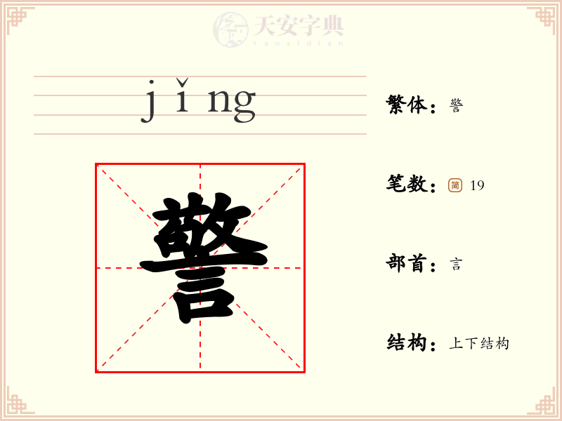警