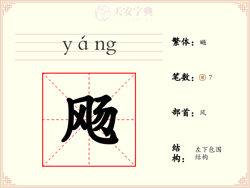 飏