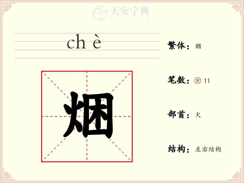 焑