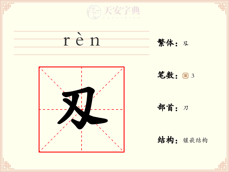 刄