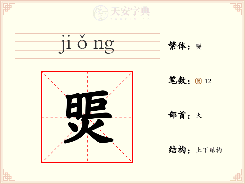 煚