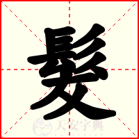 髮