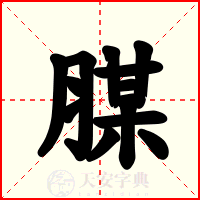 腜