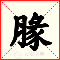 腞