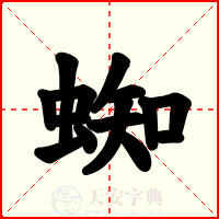 蜘
