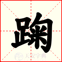 踘