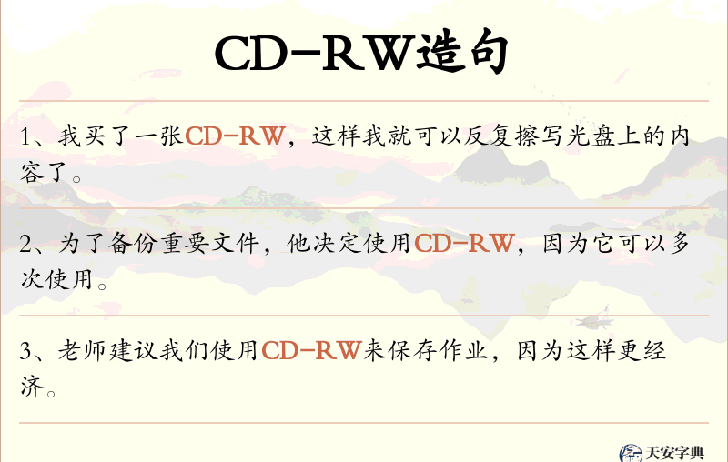 CD-RW