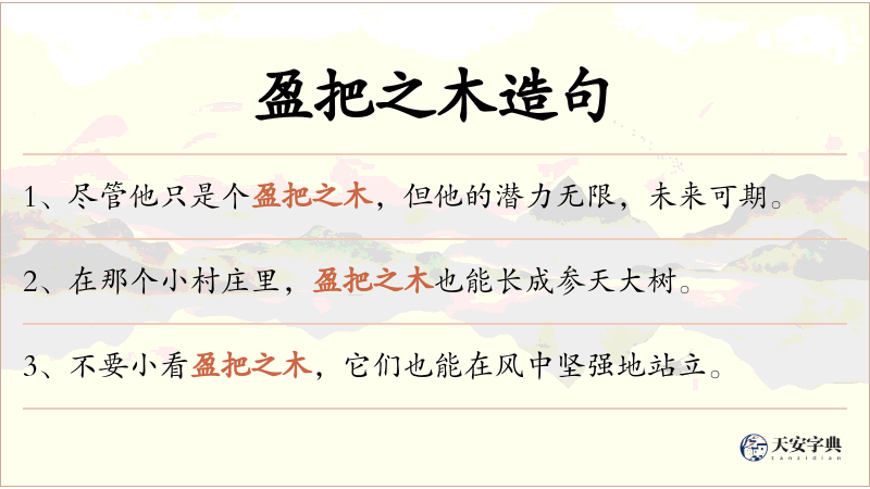 盈把之木