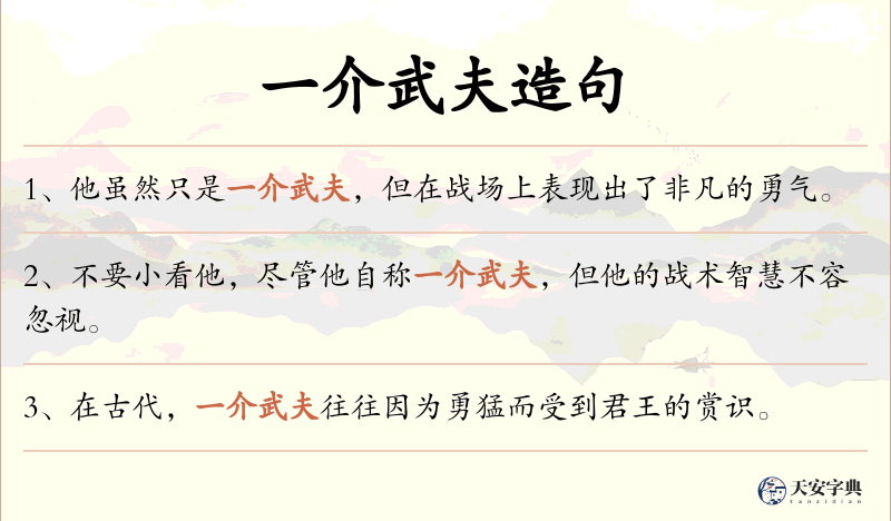 一介武夫