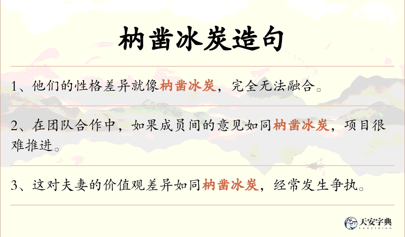 枘凿冰炭