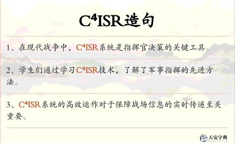 C⁴ISR