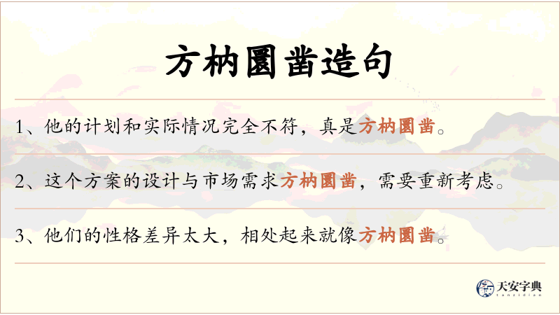 方枘圜凿