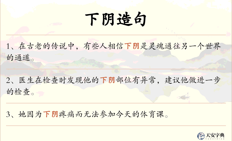下阴