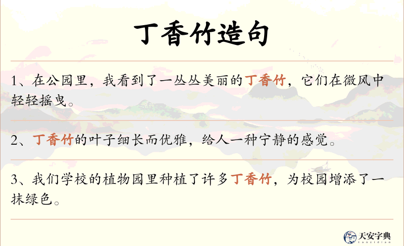 丁香竹