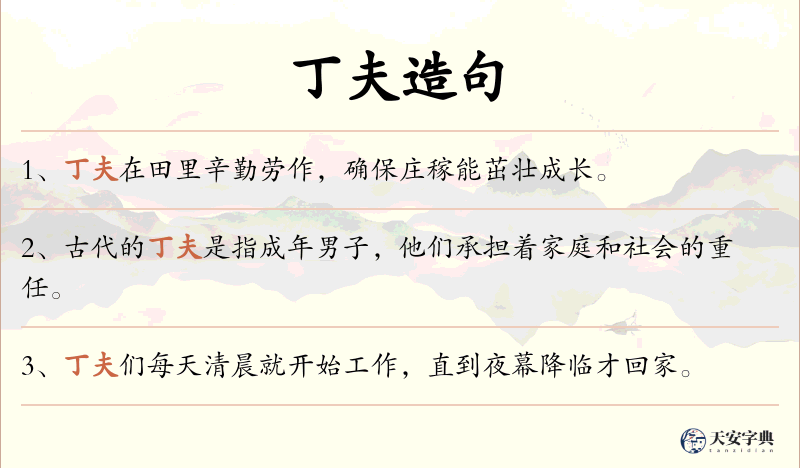 丁夫