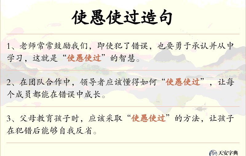 使愚使过