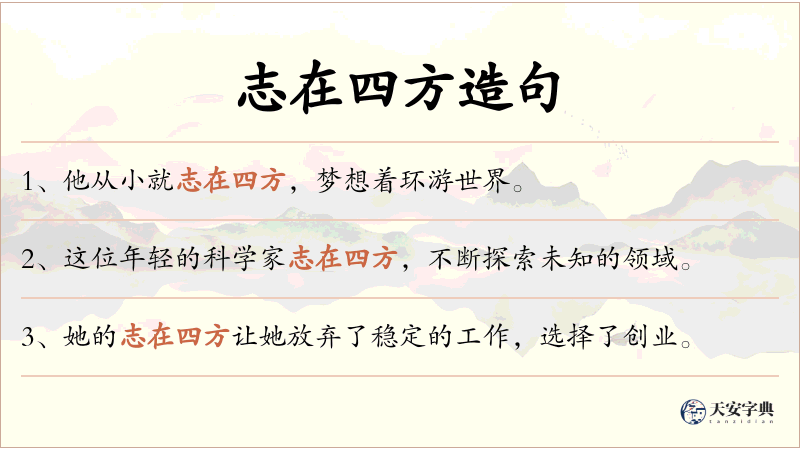 志在四方