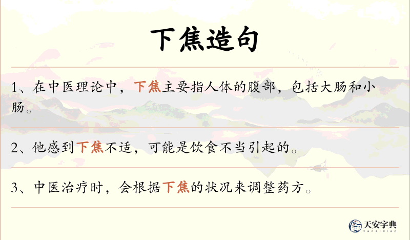 下焦