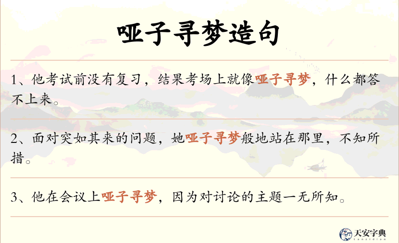 哑子寻梦