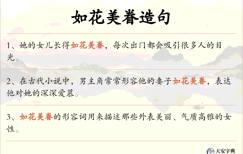 如花美眷