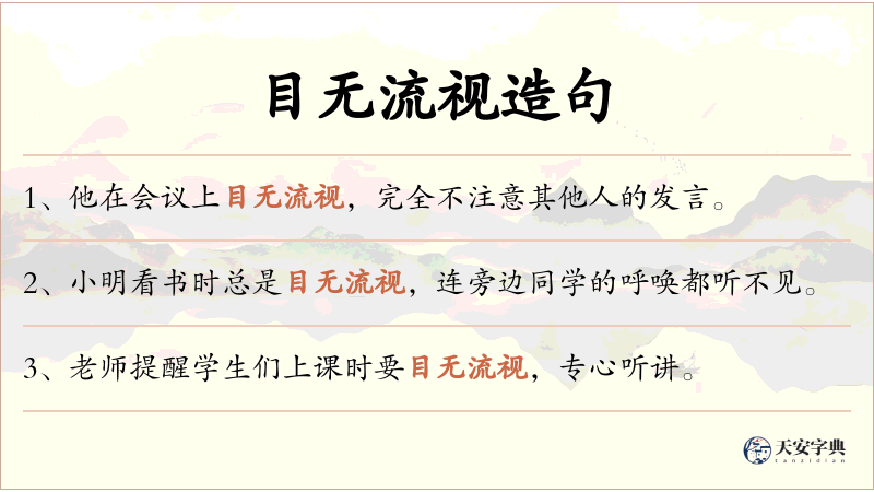 目无流视