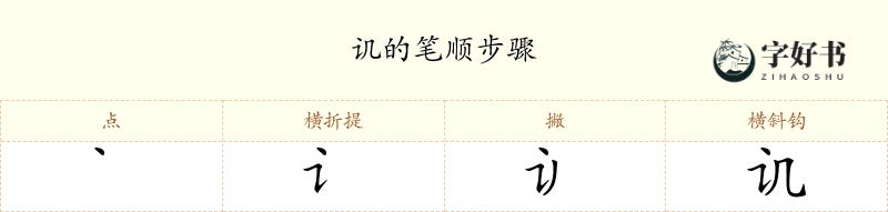 讥