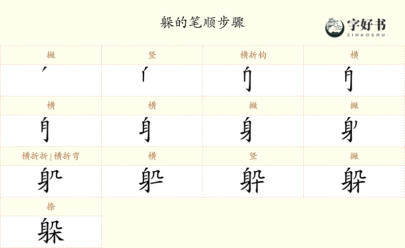 躲