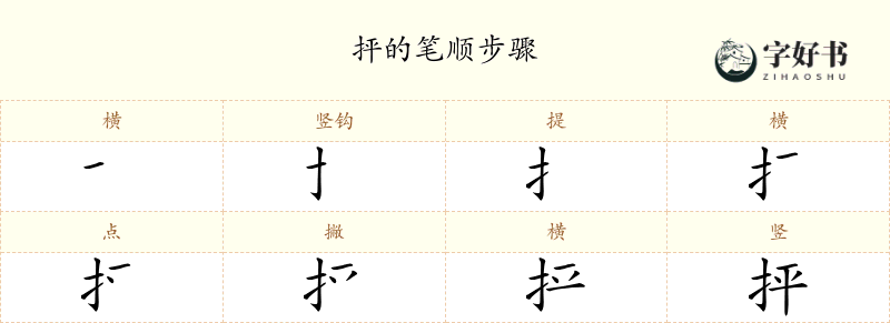 抨
