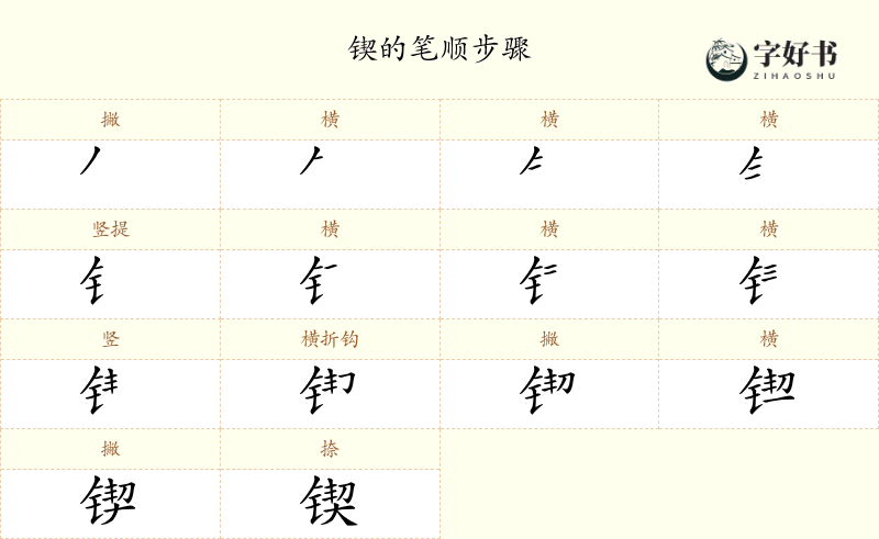 锲