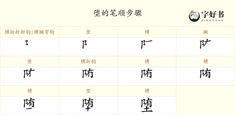 堕