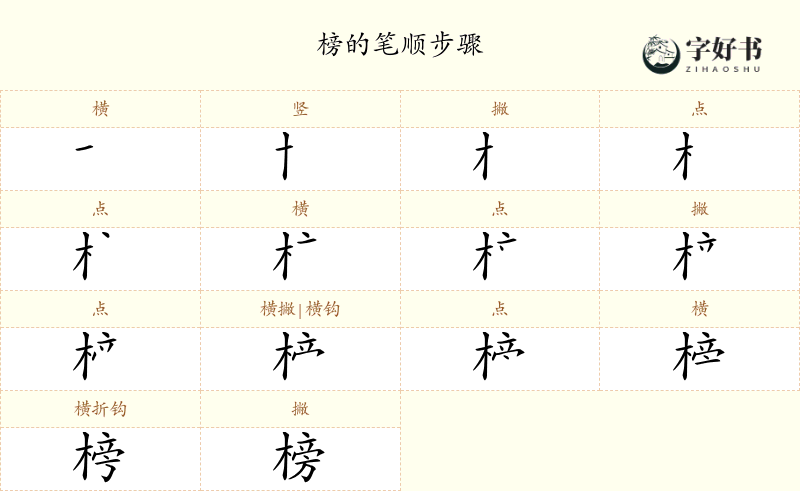 榜