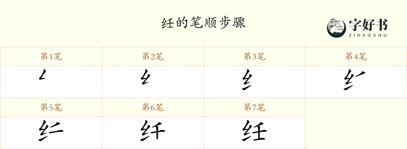 纴