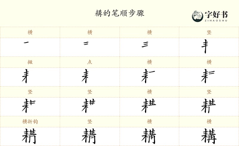 耩