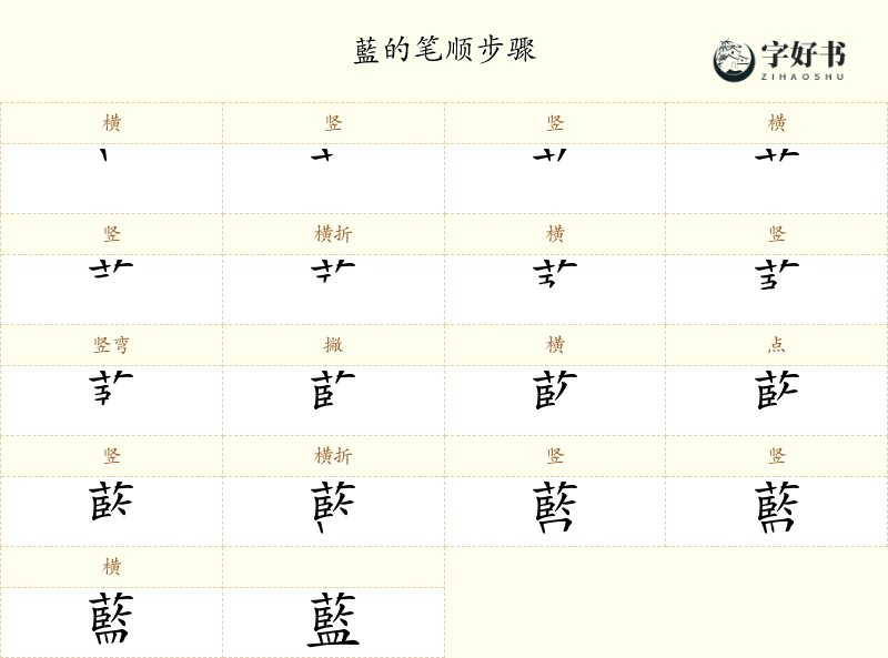 藍